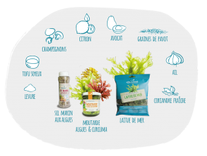 champignons-algues-guacamole